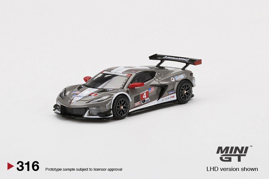 1/64 Mini GT #316 Chevy Corvette C8.R #4 2021 IMSA Sebring 12 Hrs Limited Edition mgt00316
