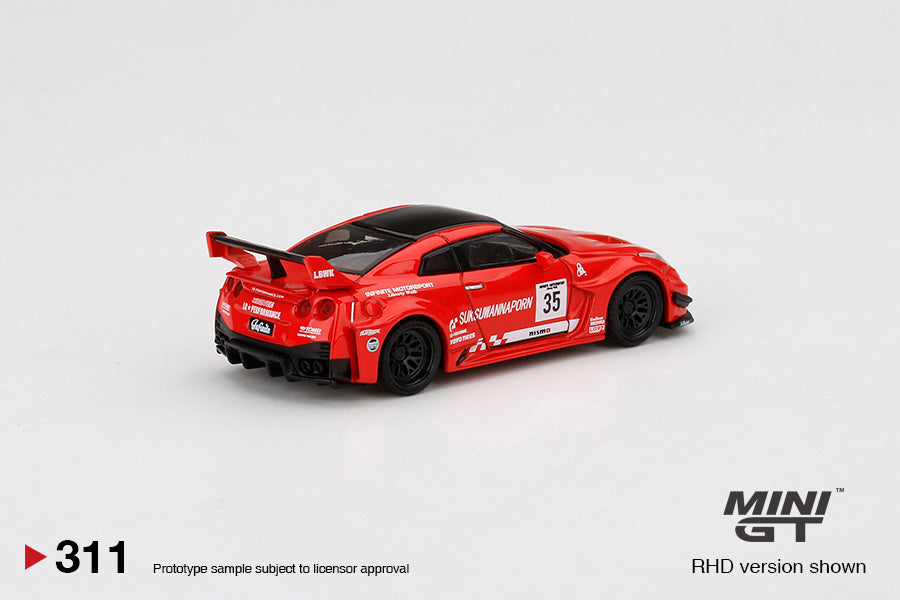 1:64 Mini GT #311 LB-Silhouette WORKS GT NISSAN 35GT-RR Ver.1 Infinite Motorsport Motul Limited Edition mgt00311