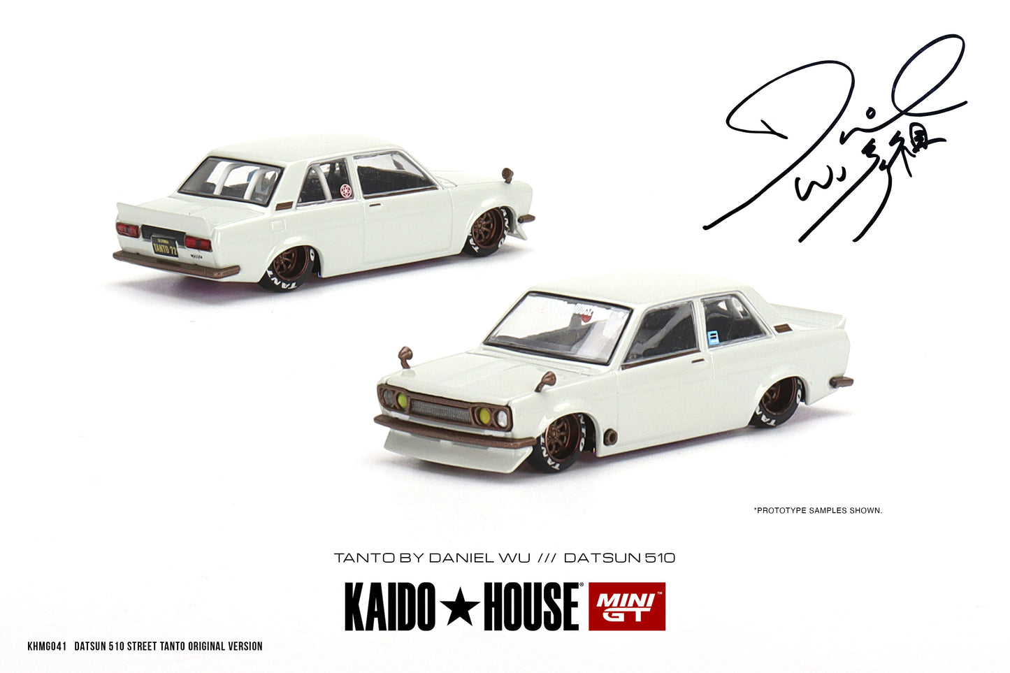 1:64 Mini GT Kaido House Datsun 510 Street Tanto By Daniel Wu Version 1 Limited Edition KHMG041