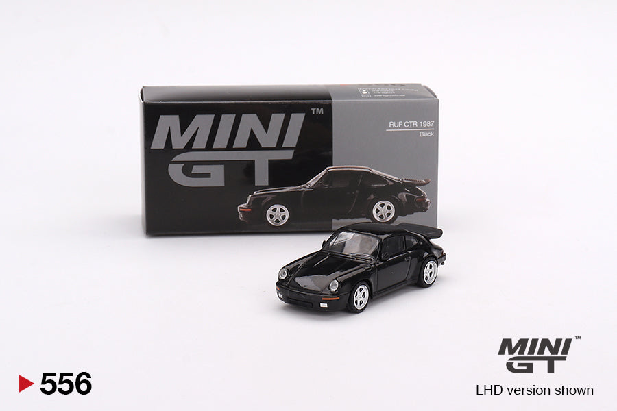 1:64 Mini GT #556 RUF CTR 1987 Black Limited Edition MGT00556