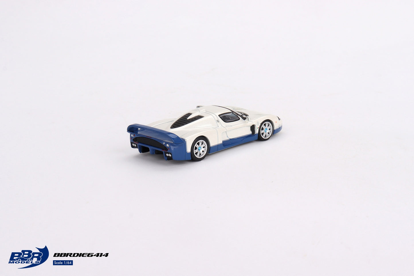 1/64 BBR Models Maserati MC12 Stradale White BBRDIE6414