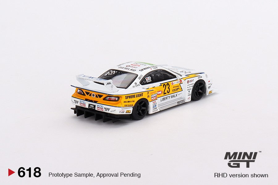 1/64 Mini GT #618 Nissan LB-Super Silhouette S15 SILVIA #23 2022 Goodwood Festival of Speed Limited Edition mgt00618