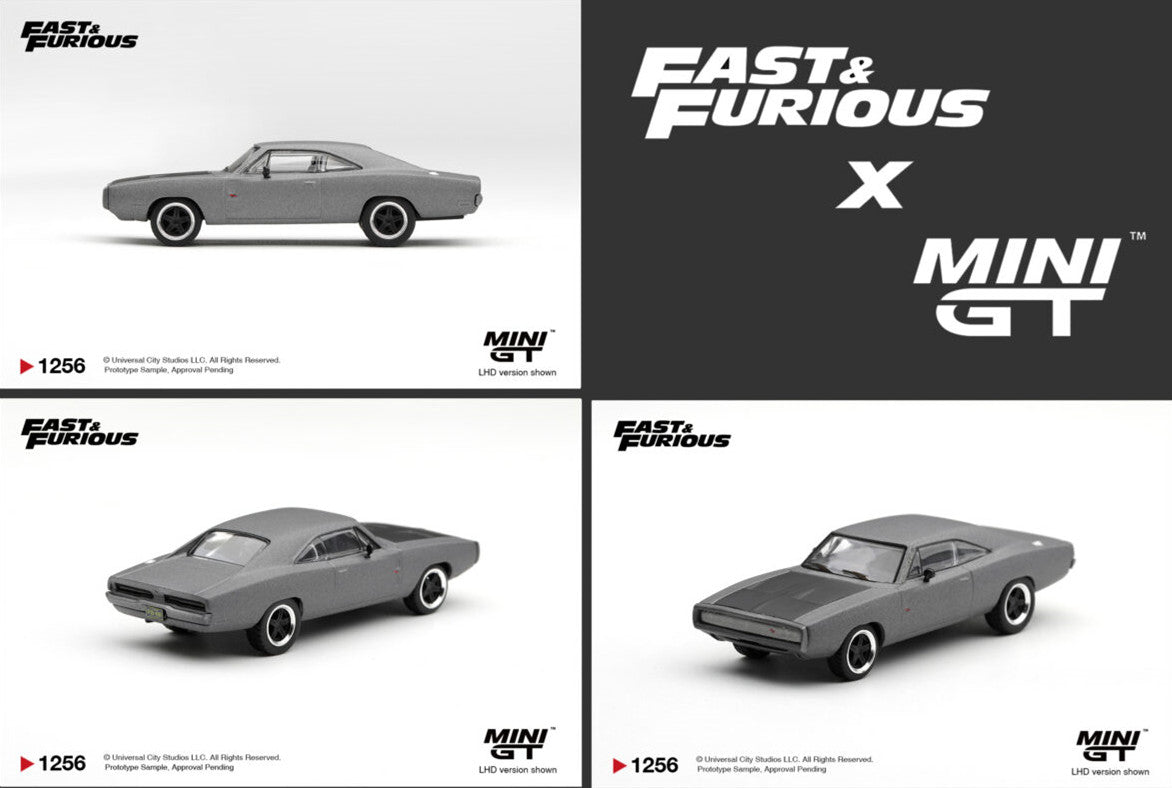 Pre-Order | 1:64 Mini GT #1256 Dodge Charger “Fast Five” Dominic Toretto Limited Edition MGT01256