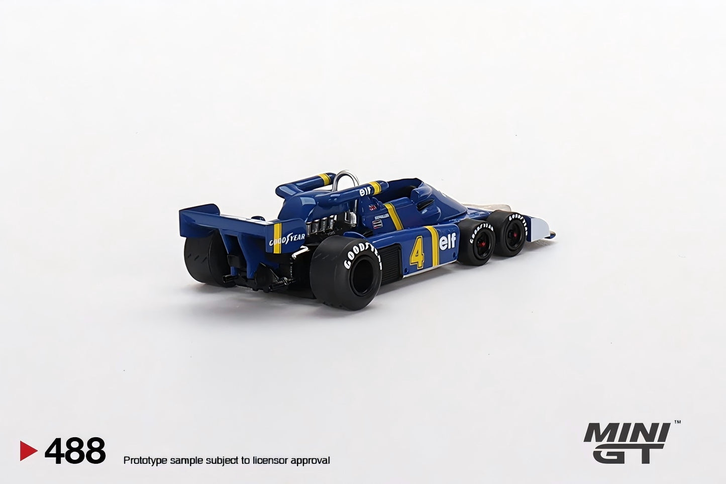 1/64 Mini GT #488 Grand Prix 1976 Tyrrell P34 #4 Spanish GP Limited Edition mgt00488