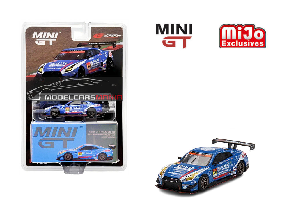 1/64 Mini GT #486 Super GT Nissan GT-R NISMO GT3 #56 KONDO RACING