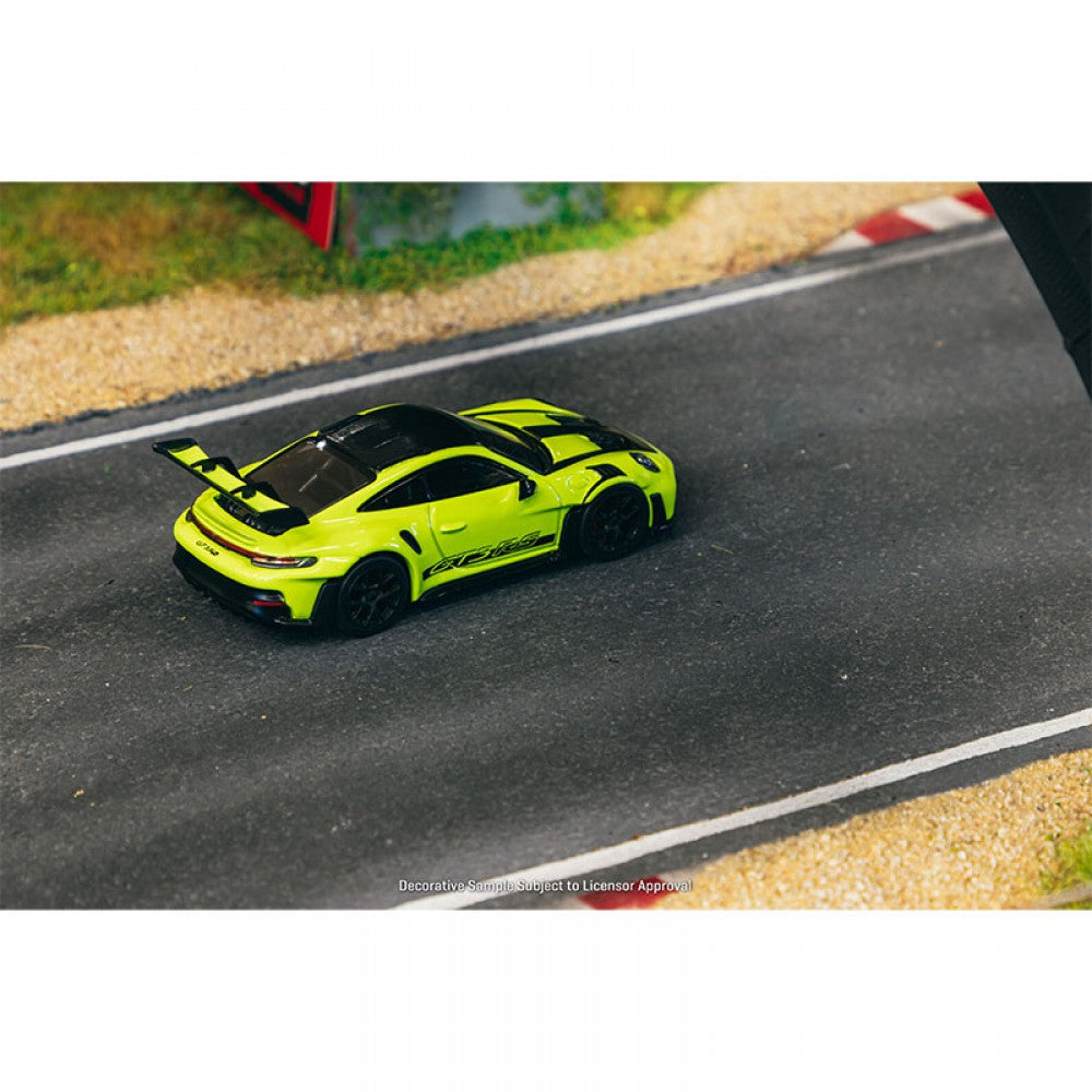1:64 Tarmac Works x Minichamps  Porsche 911 (992) GT3 RS Acid Green Limited to 999 pcs T64MC-005-AG
