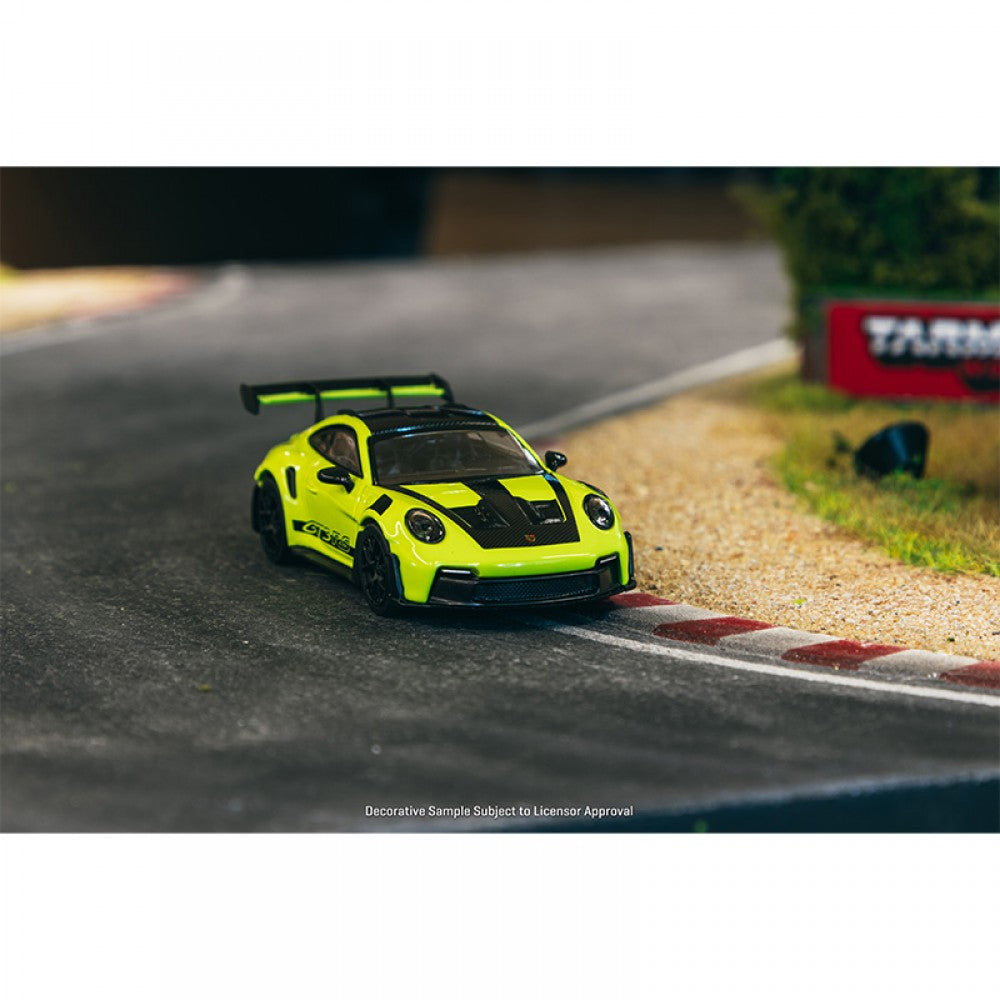 1:64 Tarmac Works x Minichamps  Porsche 911 (992) GT3 RS Acid Green Limited to 999 pcs T64MC-005-AG
