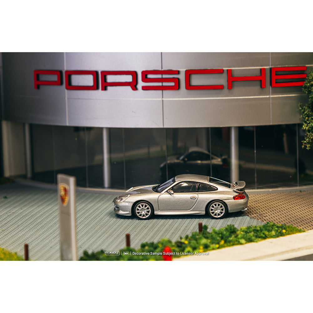 1:64 Tarmac Works Porsche 911 GT3 (Type 996) – Silver Limited Edition T64G-069-SL