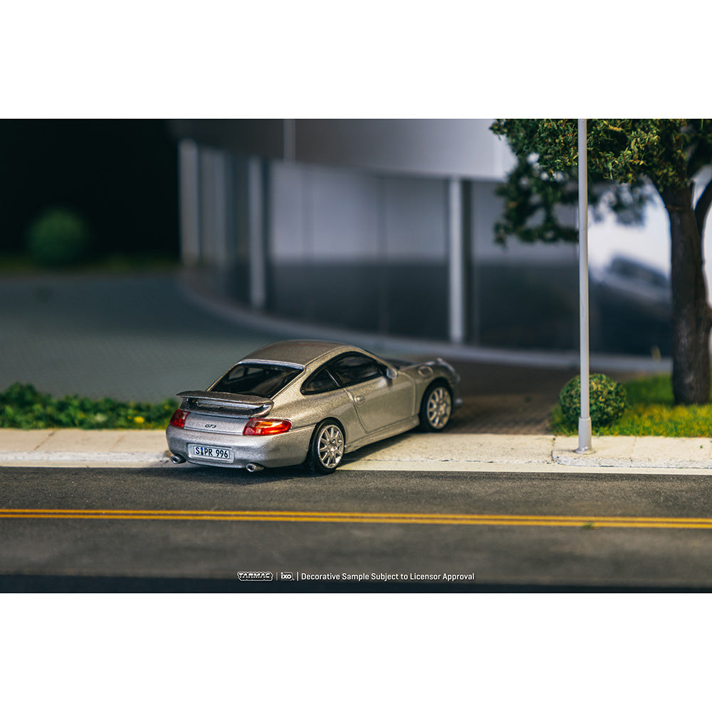 1:64 Tarmac Works Porsche 911 GT3 (Type 996) – Silver Limited Edition T64G-069-SL
