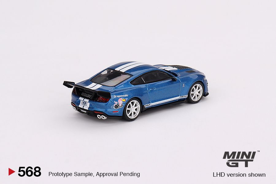 1:64 Mini GT #568 Shelby GT500 Dragon Snake Concept Ford Performance Blue Limited Edition mgt00568