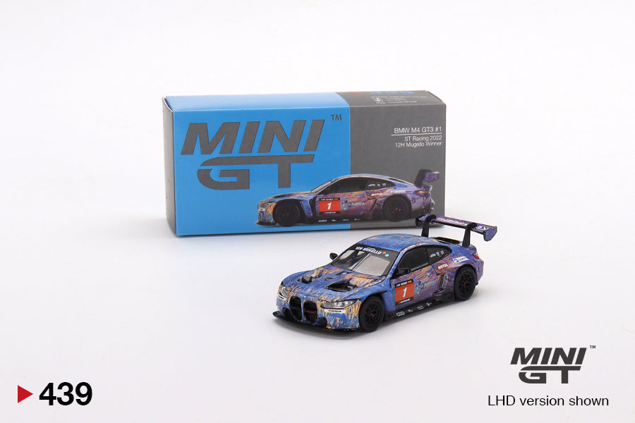 1/64 Mini GT #439 BMW M4 GT3 #1ST Racing 2022 12H Mugello Winner
