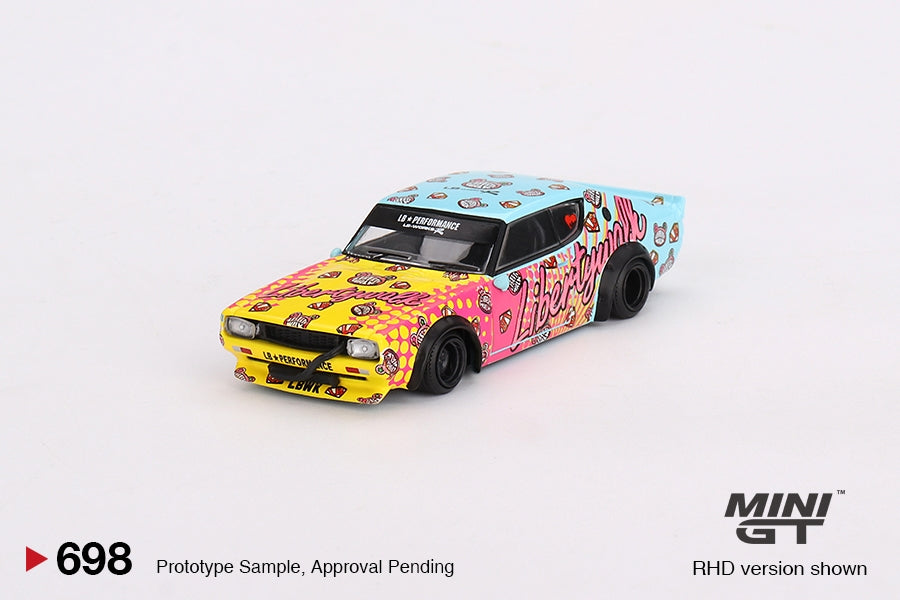 1/64 Mini GT #698 Nissan Skyline Kenmeri Liberty Walk LBWK KUMA Limited Edition mgt00698