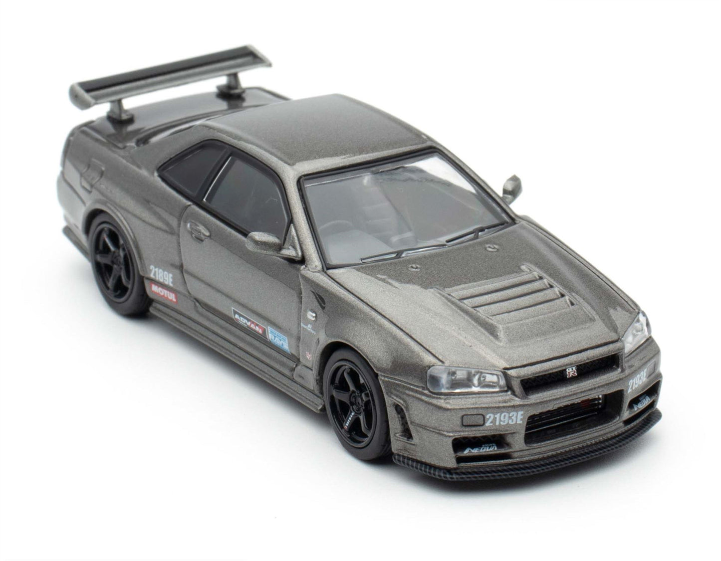 1:64 INNO64 NISSAN SKYLINE GT-R (R34) OMORI FACTORY Limited Edition IN64-R34-OFCRS