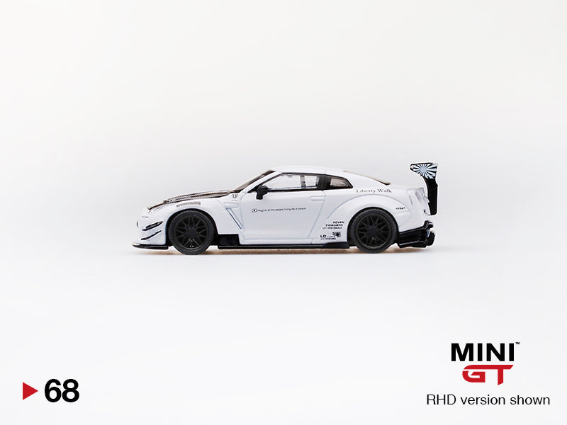 1/64 Mini GT #68 LB Works Nissan GT-R R35 Type 2, Rear Wing ver 3 Limited Edition mgt00068