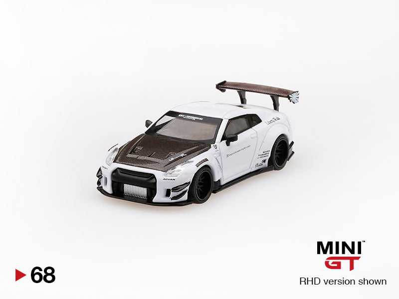 1/64 Mini GT #68 LB Works Nissan GT-R R35 Type 2, Rear Wing ver 3 Limited Edition mgt00068