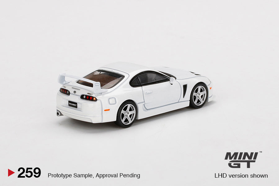 1/64 Mini GT #259 Toyota TRD 3000GT Renaissance Super White Limited Edition mgt00259