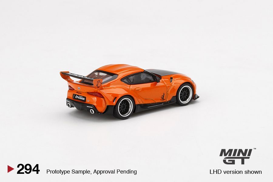 1/64 Mini GT #294 Mijo Exclusive World Wide Pandem Toyota GR Supra V1.0 Limited Edition mgt00294