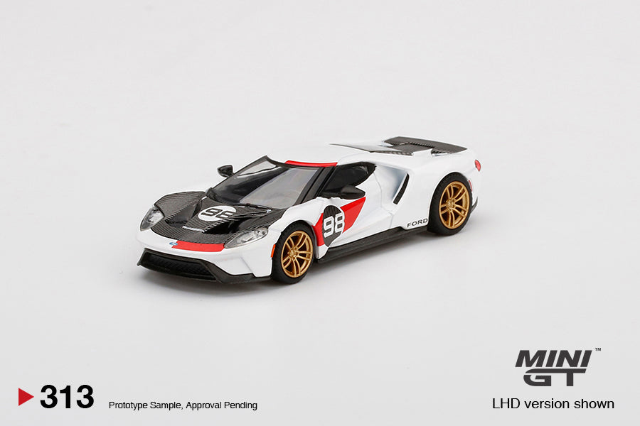 1:64 Mini GT #313 Ford GT 2021 Ken Miles Heritage Limited Edition mgt00313