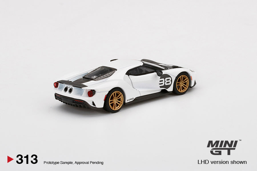 1:64 Mini GT #313 Ford GT 2021 Ken Miles Heritage Limited Edition mgt00313