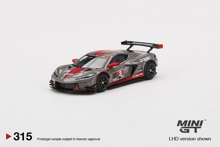 1/64 Mini GT #315 Chevy Corvette C8.R #3 2021 IMSA Sebring 12 Hrs Limited Edition mgt00315