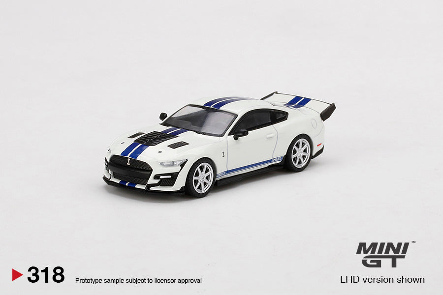 1/64 Mini GT #318 Shelby GT500 Dragon Snake Concept Oxford White Limited Edition mgt00318