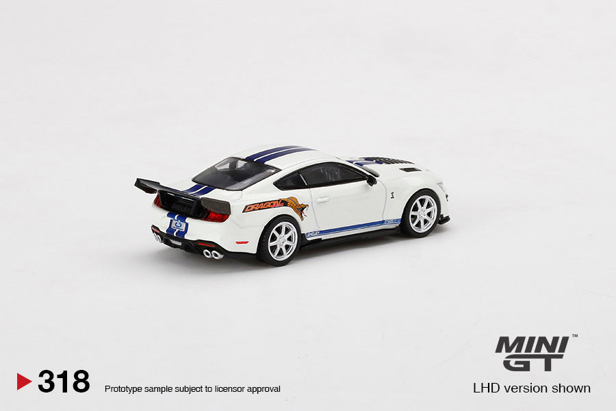 1/64 Mini GT #318 Shelby GT500 Dragon Snake Concept Oxford White Limited Edition mgt00318