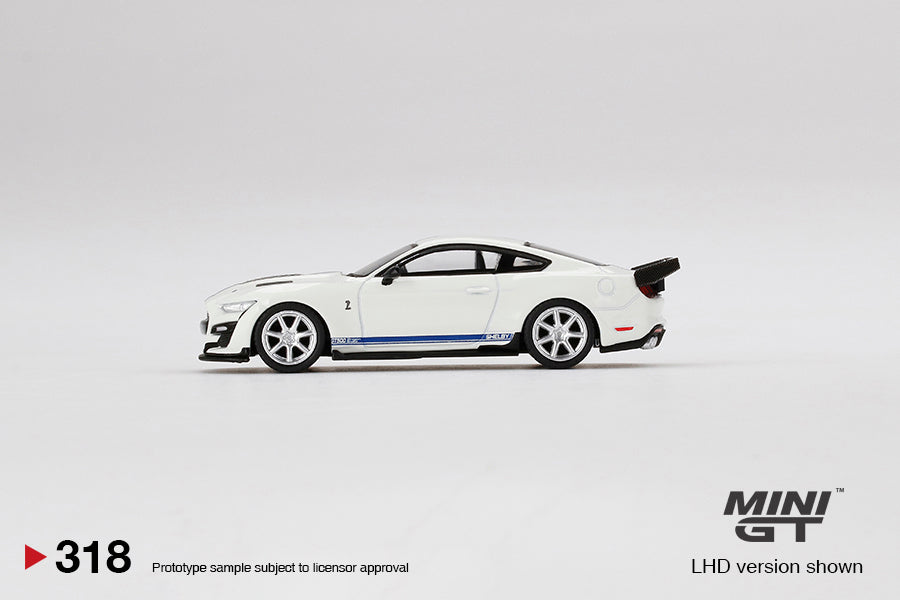1/64 Mini GT #318 Shelby GT500 Dragon Snake Concept Oxford White Limited Edition mgt00318