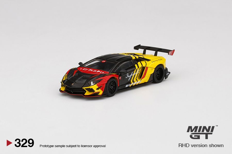 1:64 Mini GT #329 LB★WORKS Lamborghini Aventador Infinite Motorsports Limited Edition mgt00329