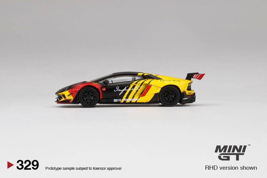 1:64 Mini GT #329 LB★WORKS Lamborghini Aventador Infinite Motorsports Limited Edition mgt00329