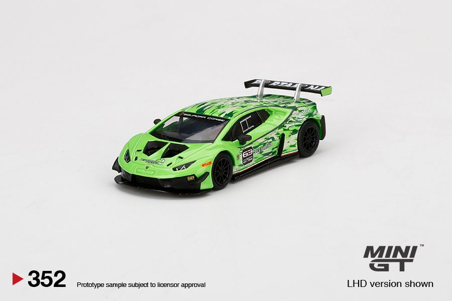 1/64 Mini GT #352 Lamborghini Huracán GT3 EVO Presentation Limited Edition mgt00352