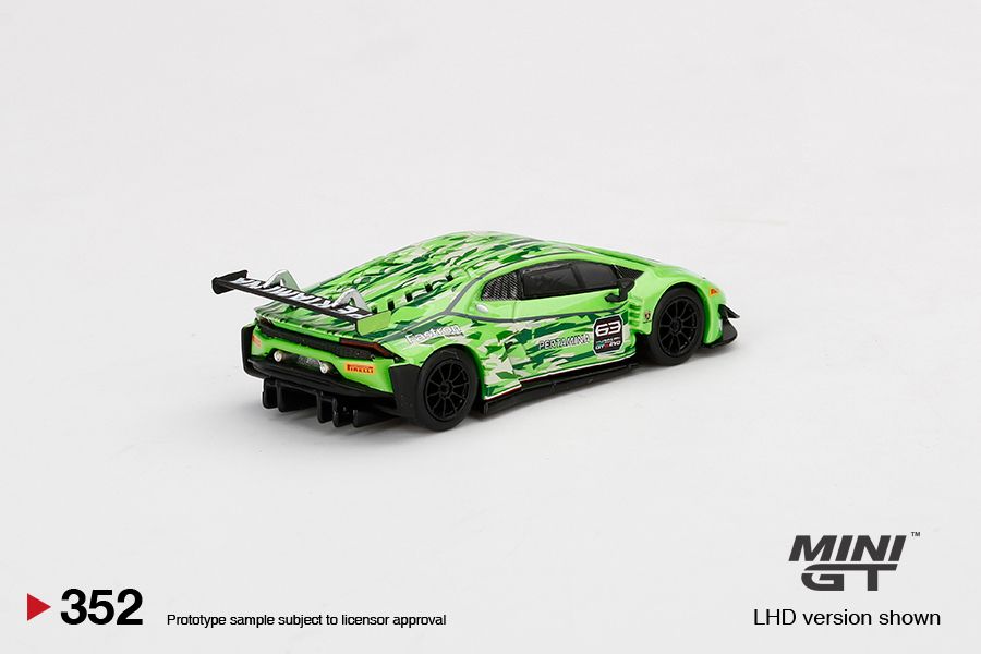 1/64 Mini GT #352 Lamborghini Huracán GT3 EVO Presentation Limited Edition mgt00352