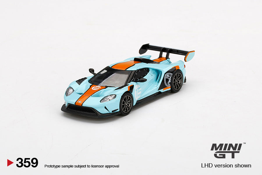 1:64 Mini GT #359 Ford GT MK II #15 Blue Orange Limited Edition MGT00359