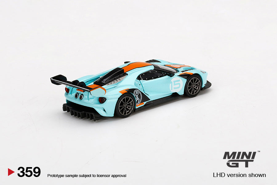 1:64 Mini GT #359 Ford GT MK II #15 Blue Orange Limited Edition MGT00359