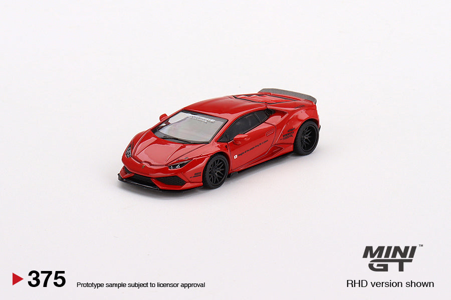 1/64 Mini GT #375 LB★WORKS Lamborghini Huracan ver. 2 Red Limited Edition mgt00375