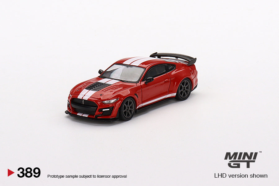 1:64 Mini GT #389 Shelby GT500 SE Widebody Ford Race Red Limited Edition mgt00389
