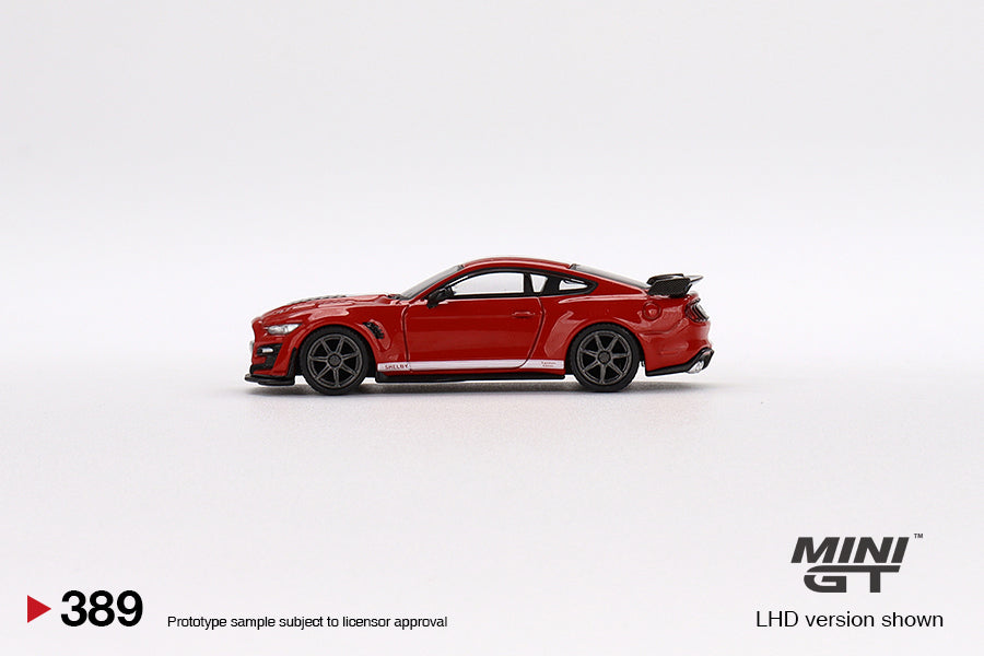 1:64 Mini GT #389 Shelby GT500 SE Widebody Ford Race Red Limited Edition mgt00389