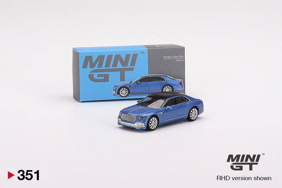 1:64 Mini GT #351 Bentley Continental Flying Spur Neptune Limited Edition mgt00351