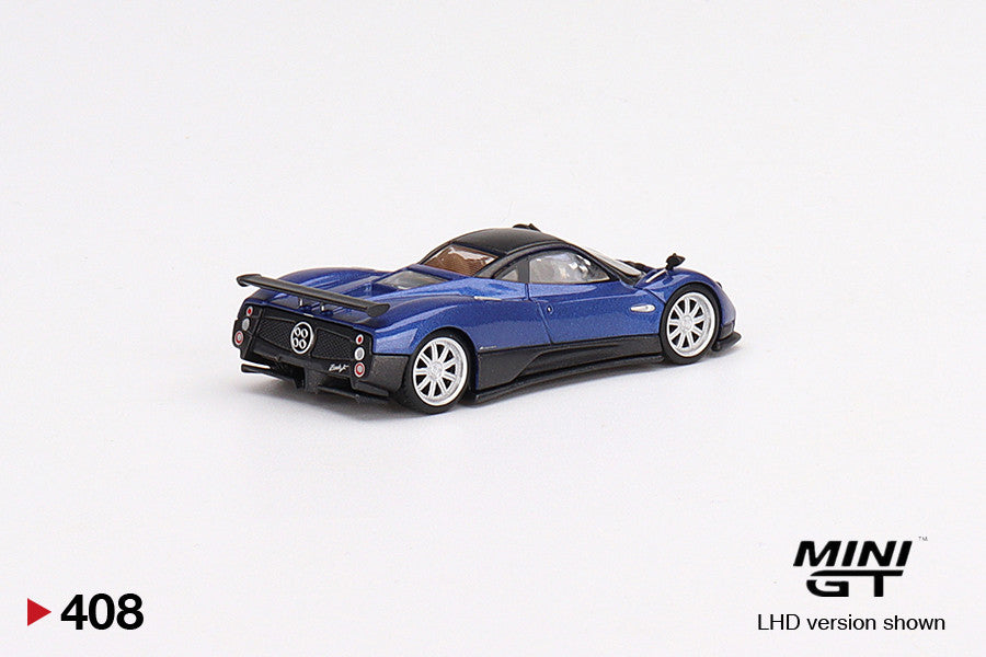 1:64 Mini GT #408 Pagani Zonda F Blu Argentina Limited Edition mgt00408