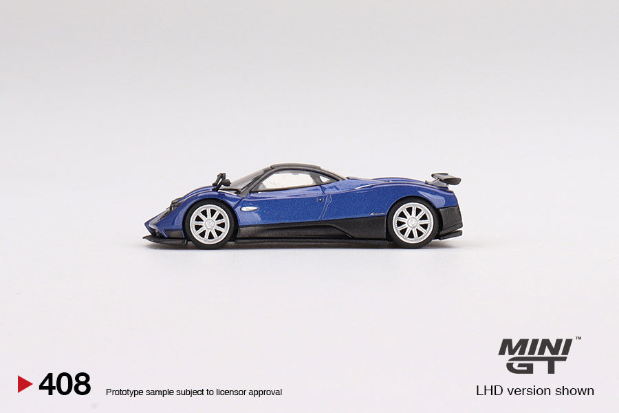 1:64 Mini GT #408 Pagani Zonda F Blu Argentina Limited Edition mgt00408