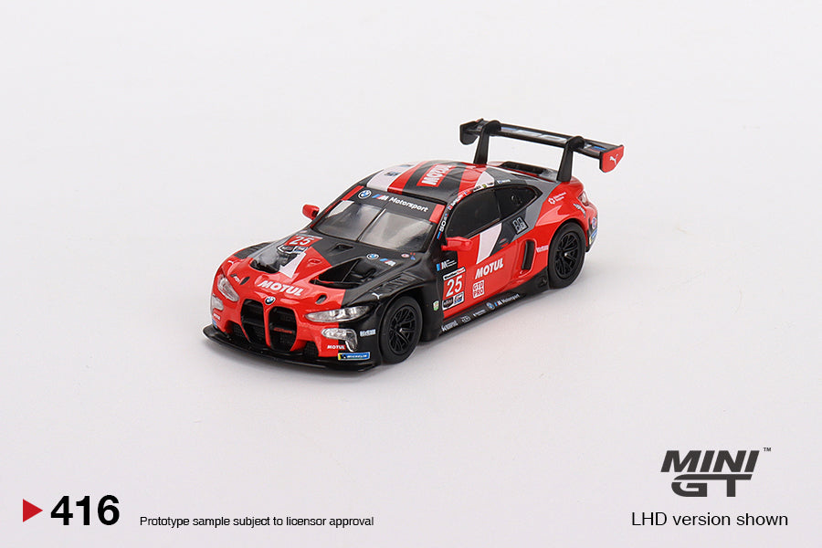 1:64 Mini GT #416 BMW M4 GT3 #25 BMW Team RLL 2022 IMSA Daytona 24 Hrs Limited Edition mgt00416