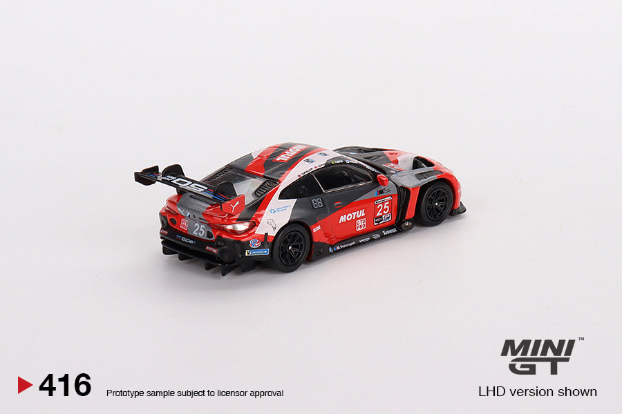 1:64 Mini GT #416 BMW M4 GT3 #25 BMW Team RLL 2022 IMSA Daytona 24 Hrs Limited Edition mgt00416