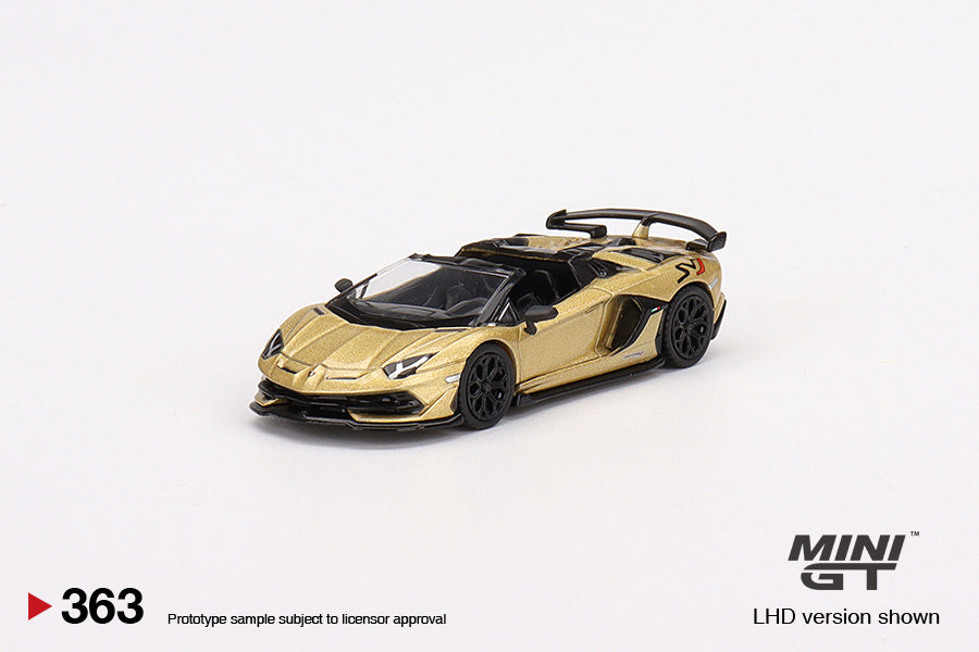 1:64 Mini GT #363 Lamborghini Aventador SVJ Roadster Limited Edition MGT00363