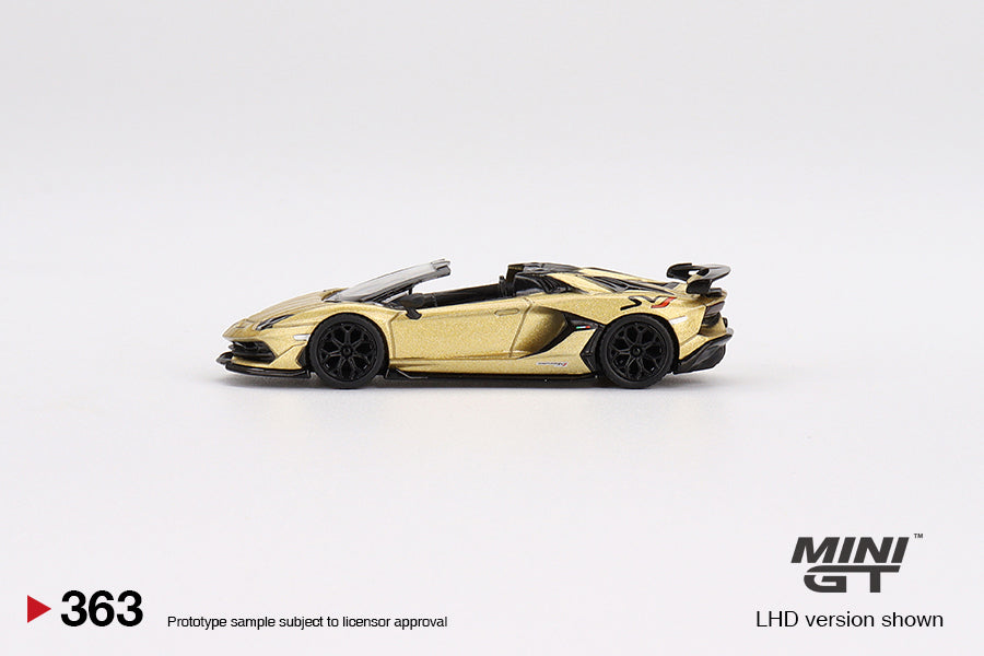 1:64 Mini GT #363 Lamborghini Aventador SVJ Roadster Limited Edition MGT00363