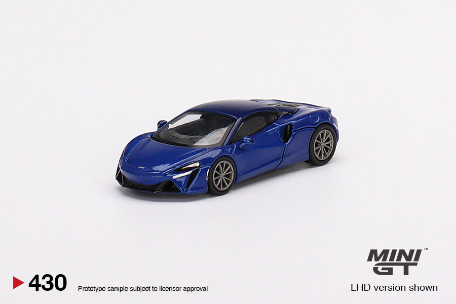 1/64 Mini GT #430 McLaren Artura Volcano Blue Limited Edition mgt00430