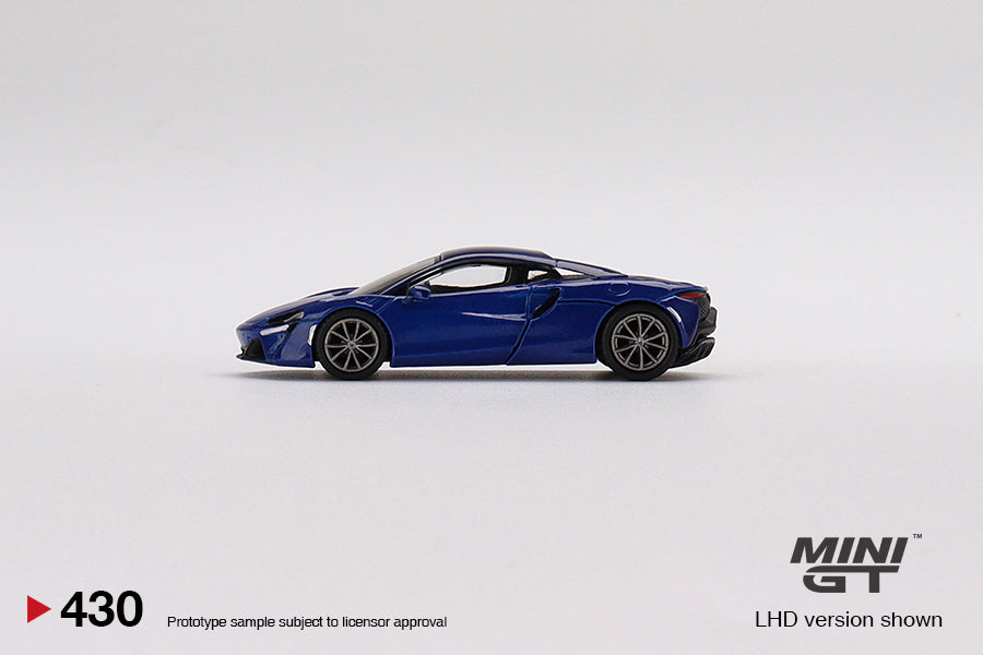 1/64 Mini GT #430 McLaren Artura Volcano Blue Limited Edition mgt00430