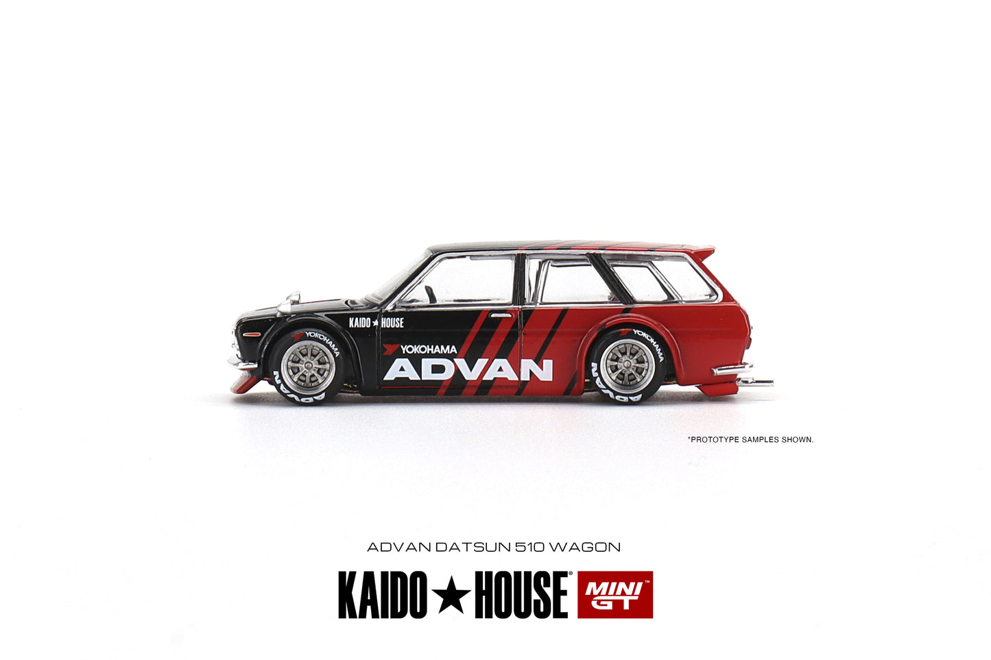 1:64 Mini GT Kaido House Datsun 510 Pro Street Wagon Advan Yokohama Limited Edition KHMG033 SEALED