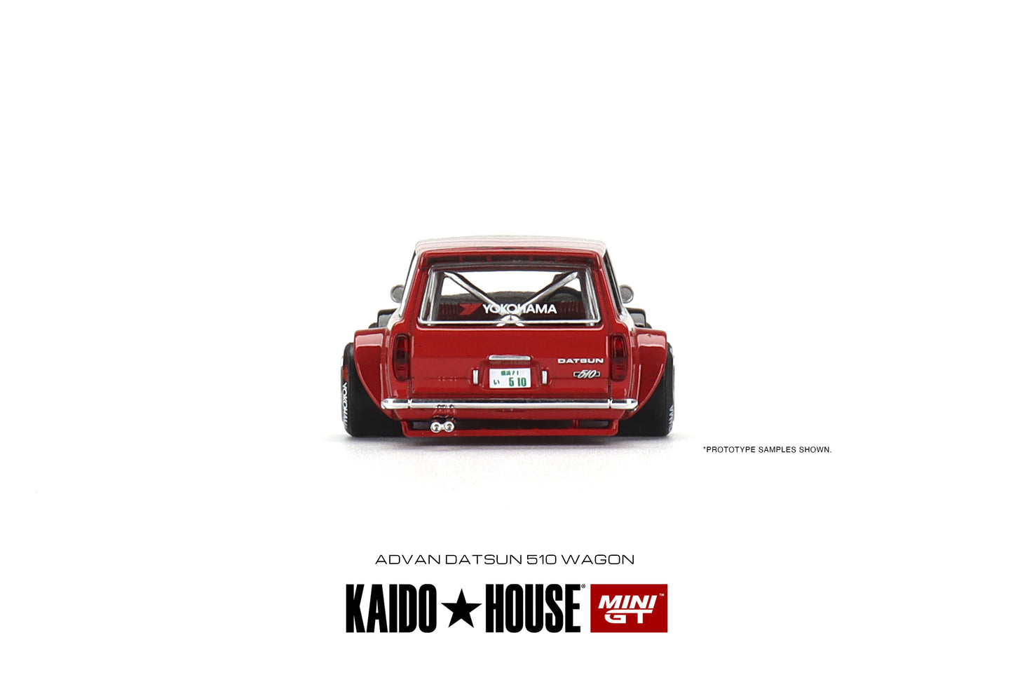 1:64 Mini GT Kaido House Datsun 510 Pro Street Wagon Advan Yokohama Limited Edition KHMG033 SEALED