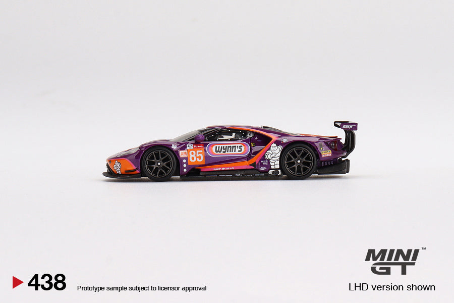 1:64 Mini GT #438 Ford GT #85 2019 24Hr. of Le Mans LM GTE-Am Keating Motorsports MGT00438