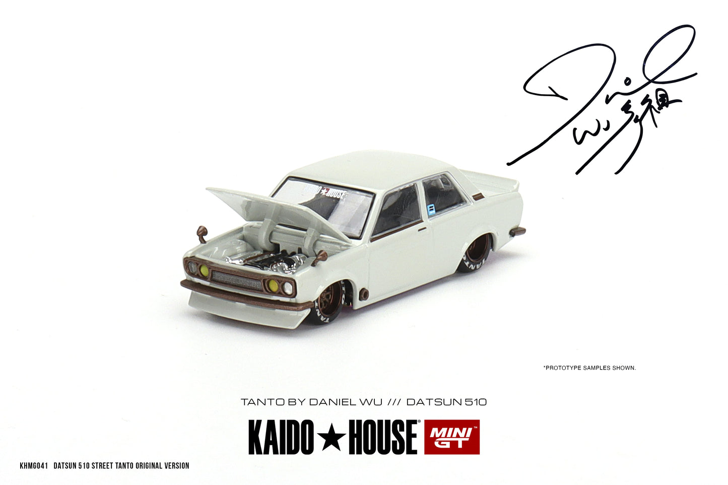 1:64 Mini GT Kaido House Datsun 510 Street Tanto By Daniel Wu Version 1 Limited Edition KHMG041