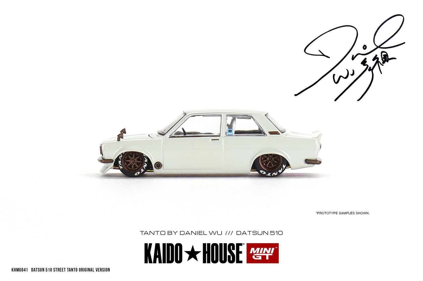 1:64 Mini GT Kaido House Datsun 510 Street Tanto By Daniel Wu Version 1 Limited Edition KHMG041